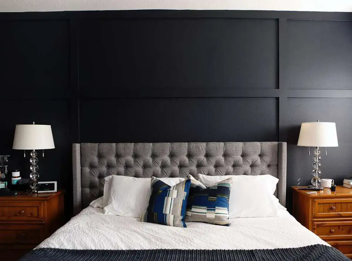 Modern Dark Bedroom
