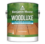 Woodluxe Water-Based Deck + Siding Exterior Stain - Solid