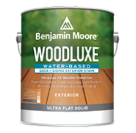 Woodluxe Water-Based Deck + Siding Exterior Stain - Ultra Flat Solid