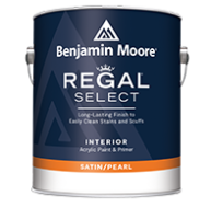 Regal Select Interior Paint- Satin/Pearl