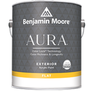 Aura Exterior Paint Flat